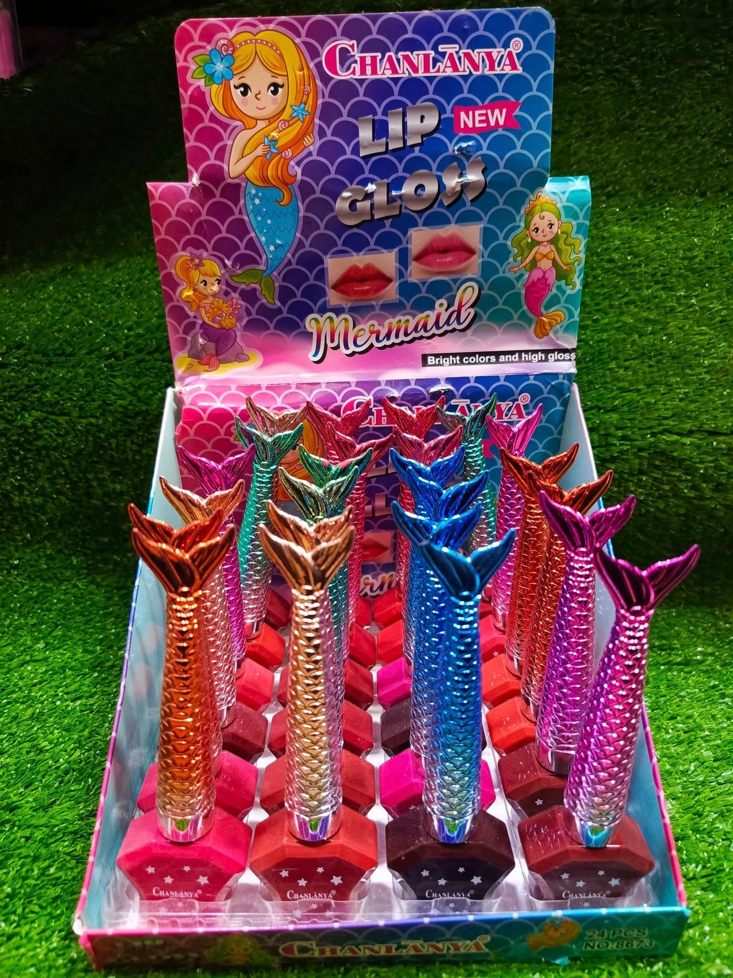 Season Mermaid Shape Lip Gloss (per piece)