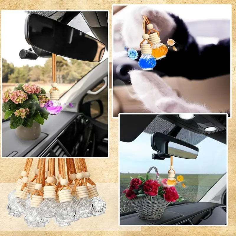 Car Essential Oil Hanging Bottle (per peice)