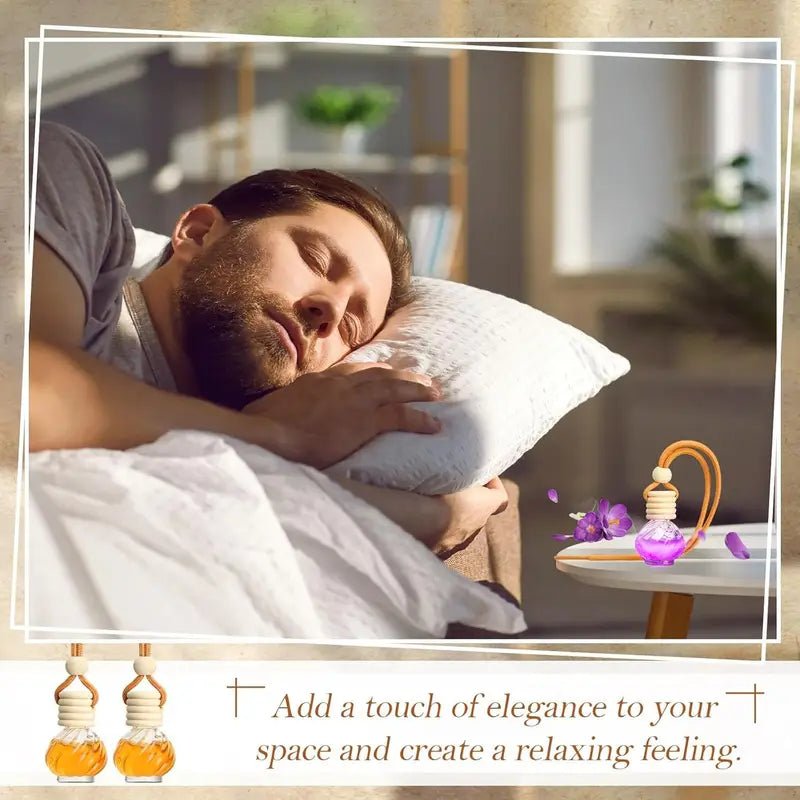 Car Essential Oil Hanging Bottle (per peice)