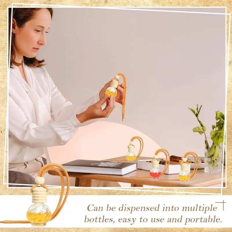 Car Essential Oil Hanging Bottle (per peice)