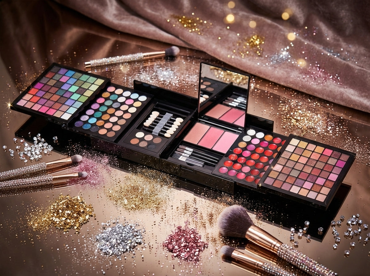 177‑Color All-in-One Makeup Palette — Eyeshadow, Lip Gloss, Blush & Concealer Kit