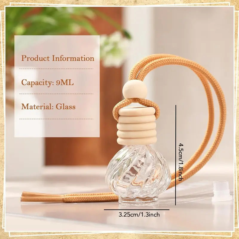 Car Essential Oil Hanging Bottle (per peice)