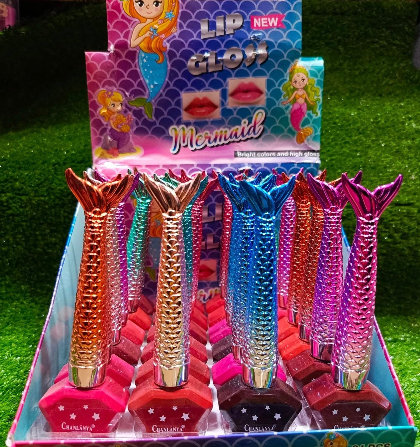 Season Mermaid Shape Lip Gloss (per piece)