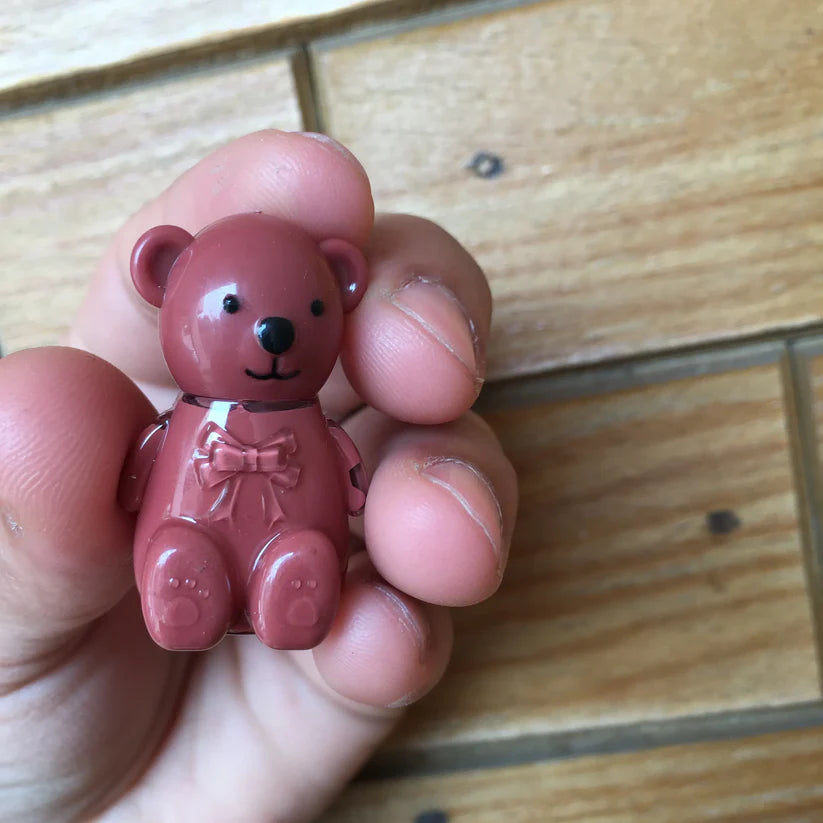 Mini teddy bear lip-gloss - Set of 5